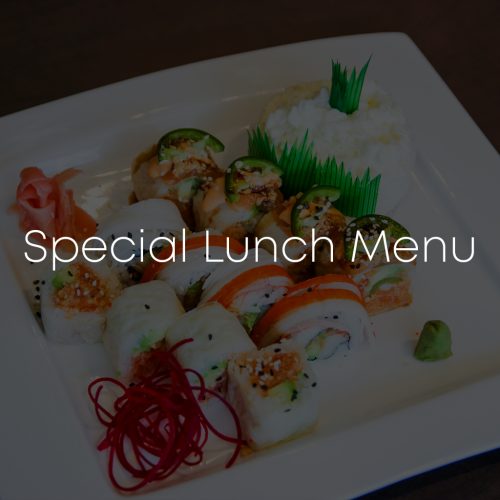 Special Lunch Menu