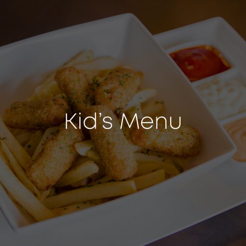 Kid’s Menu